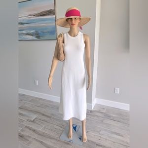 •White Summer Maxi Dress•